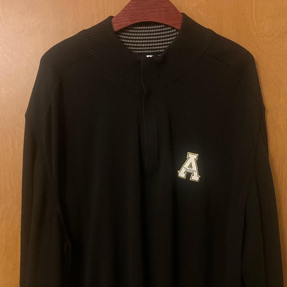 Cutter Buck Appalachian State Men's 1/4 Zip Embroider Pullover Sweater Size 3XL